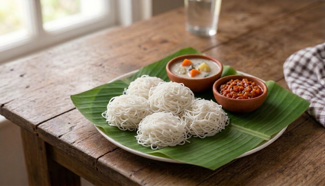 Nests of idiyappam